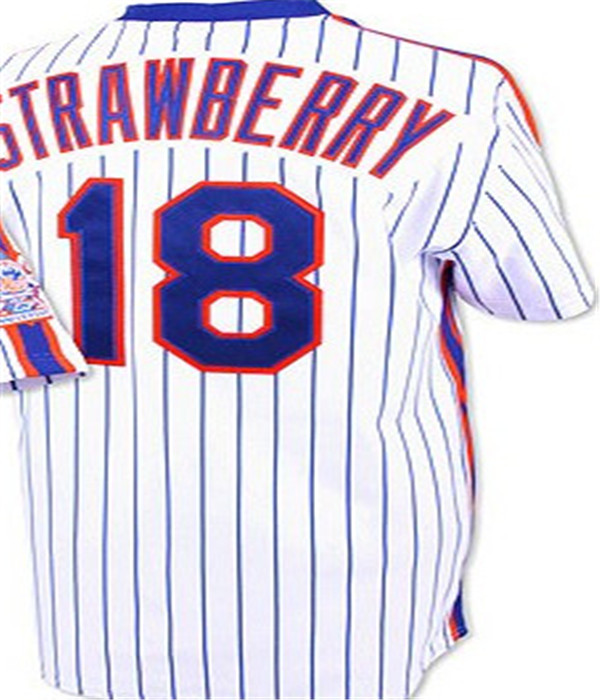 Vintage New NY York Baseball Jersey Darryl Strawberry Gary Carter Dwight Gooden Keith Hernandez Wilson Dykstra Stitched White Pinstripe Blue Grey Gree