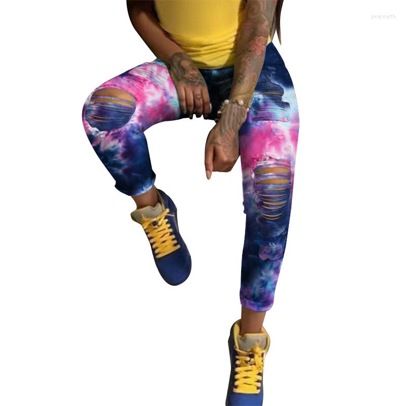Women' Jeans Tie Dye Print Holes Distressed Pants For Women Button Fashion Casual Pencil Female Denim Trousers, Deep blue pink
Women' Jeans Tie Dye Print Holes Distressed Pants For Women Button Fashion Casual Pencil Female Denim Trousers, Deep blue pink