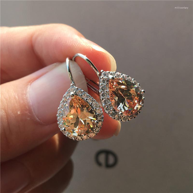 Backs Earrings Simple Female Rainbow Crystal Strone Charm Silver Color Clip Luxury Bridal Round Wedding For Women
Backs Earrings Simple Female Rainbow Crystal Strone Charm Silver Color Clip Luxury Bridal Round Wedding For Women