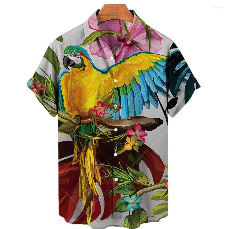 Men' Casual Shirts Summer Men' Hawaiian High Quality 3d Parrot Animal Short Sleeve Lapel Oversized Button Clothes Men Vintage Unisex, Zl-2445
Men' Casual Shirts Summer Men' Hawaiian High Quality 3d Parrot Animal Short Sleeve Lapel Oversized Button Clothes Men Vintage Unisex, Zl-2445