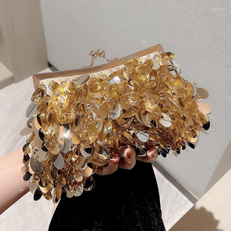 Evening Bags Handmade Bling Sequin Women's Bag High-quality Women Handbag Dinner Chain Shoulder Crossbody, Silver
Evening Bags Handmade Bling Sequin Women's Bag High-quality Women Handbag Dinner Chain Shoulder Crossbody, Silver