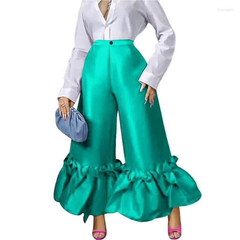 Ethnic Clothing African Clothes Pants For Women High Waist Ruffle Patchwork Africa 2023 Fashion Streetwear Long Flare
Ethnic Clothing African Clothes Pants For Women High Waist Ruffle Patchwork Africa 2023 Fashion Streetwear Long Flare