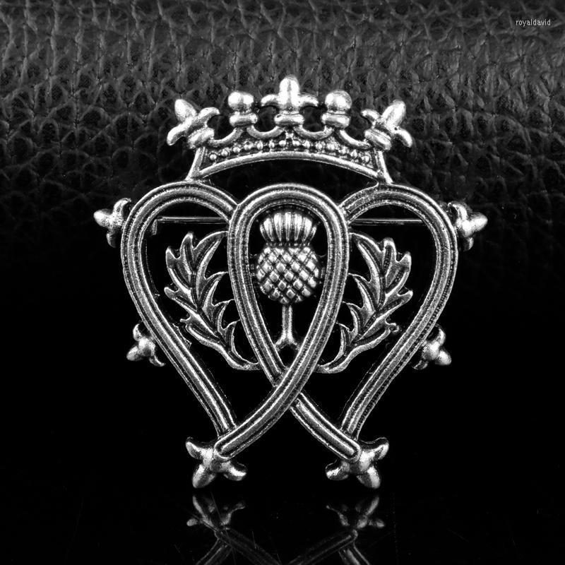 Brooches Pins Dongshen Women's Fashion Outlander Scotland Thistle Brooch Flower Crown Heart Badge For Men Women Cosplay Gift-40 Roya22
Brooches Pins Dongshen Women's Fashion Outlander Scotland Thistle Brooch Flower Crown Heart Badge For Men Women Cosplay Gift-40 Roya22