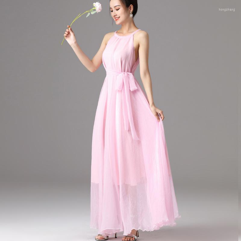 Ethnic Clothing Po Tourism Chiffon Flowy Beach Maxi Dress Women Suspenders Sundress Abaya Muslim Bridesmaid Dresses Pink Plus Size
Ethnic Clothing Po Tourism Chiffon Flowy Beach Maxi Dress Women Suspenders Sundress Abaya Muslim Bridesmaid Dresses Pink Plus Size