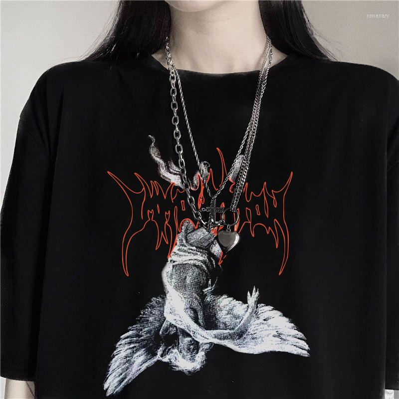 Women's T Shirts Goth Punk Angel Letter Print Tops Mujer Harajuku Summer Cartoon Streetwear Hip Hop Vintage Chic Cool Loose Casual Women, Pure white
Women's T Shirts Goth Punk Angel Letter Print Tops Mujer Harajuku Summer Cartoon Streetwear Hip Hop Vintage Chic Cool Loose Casual Women, Pure white