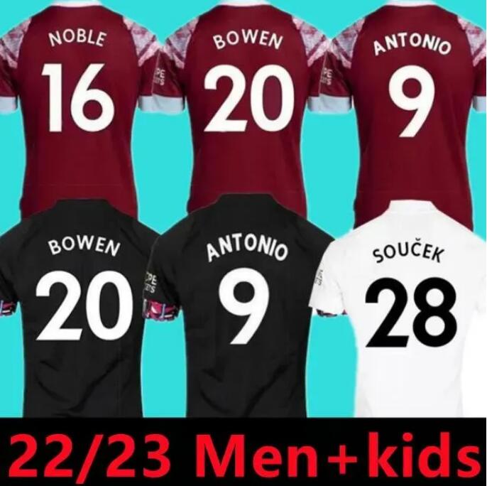 4XL 22/23 West Hams Soccer Jerseys 2022 2023 Fans Player Version ANDERSON UNITED RICE BOWEN ANTONIO BENRAHMA Football Shirt NOBLE FORNALS DAWSON Kits sock Full sets, Away+patch
4XL 22/23 West Hams Soccer Jerseys 2022 2023 Fans Player Version ANDERSON UNITED RICE BOWEN ANTONIO BENRAHMA Football Shirt NOBLE FORNALS DAWSON Kits sock Full sets, Away+patch