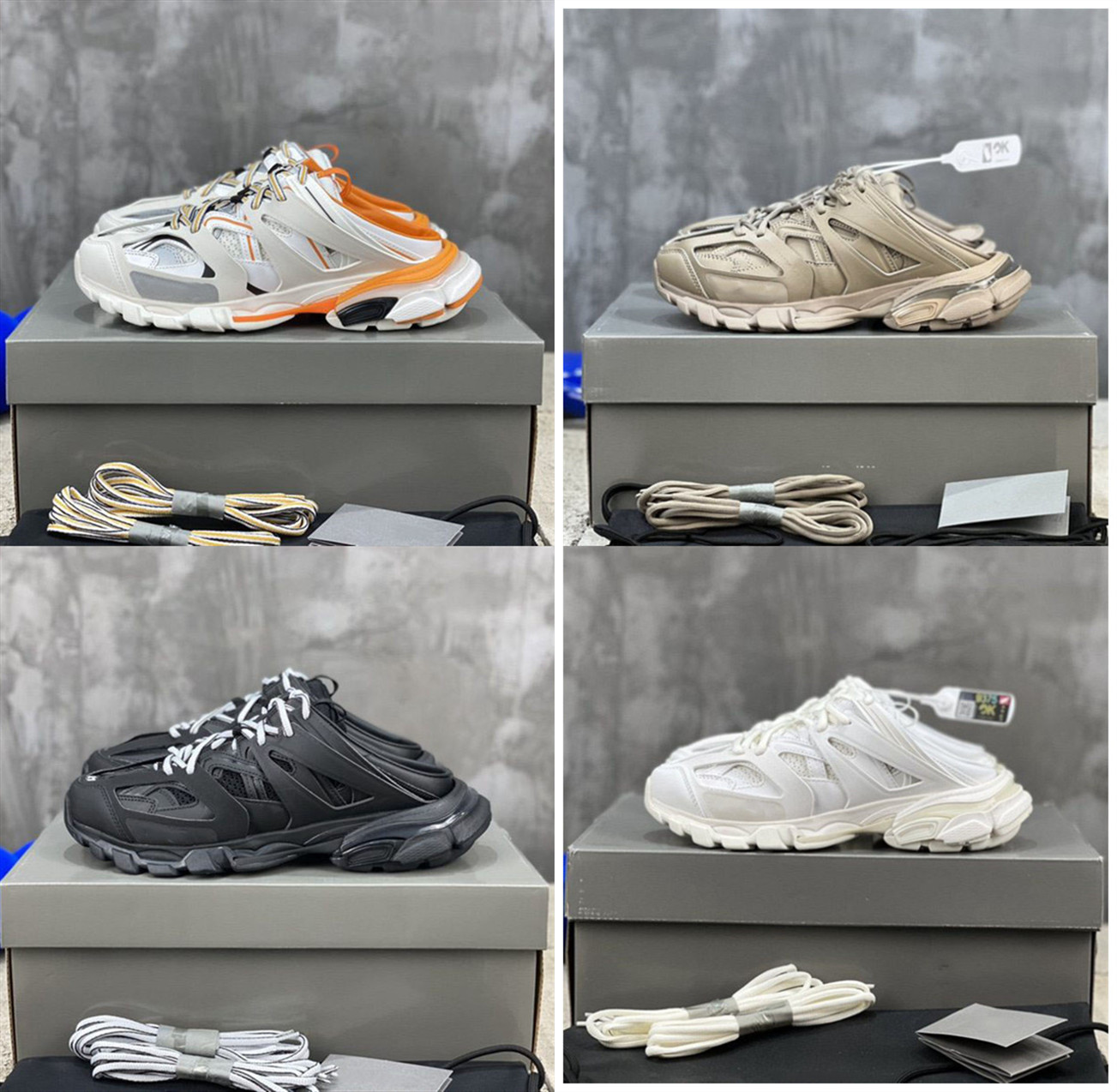 Luxury Designer Casual Shoes Treck 3.0 Slipper Slides Triple S Platform Sneakers Loafers Athletic Daddy Shoe Mesh Up Mules Women Mens Hiking Outdoor Trainers Shoes, Color03 
Luxury Designer Casual Shoes Treck 3.0 Slipper Slides Triple S Platform Sneakers Loafers Athletic Daddy Shoe Mesh Up Mules Women Mens Hiking Outdoor Trainers Shoes, Color03