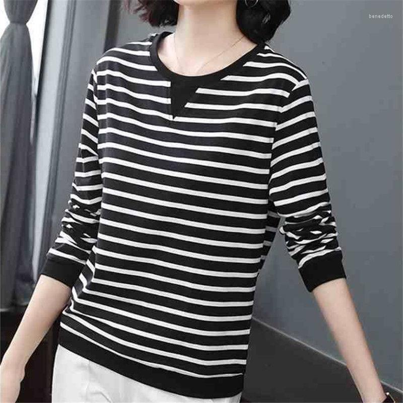 Women's T Shirts 2023 Autumn Spring O Neck Polyester Woman Long Sleeve T-shirts Fashion Korean Style Striped Shirt, 04
Women's T Shirts 2023 Autumn Spring O Neck Polyester Woman Long Sleeve T-shirts Fashion Korean Style Striped Shirt, 04