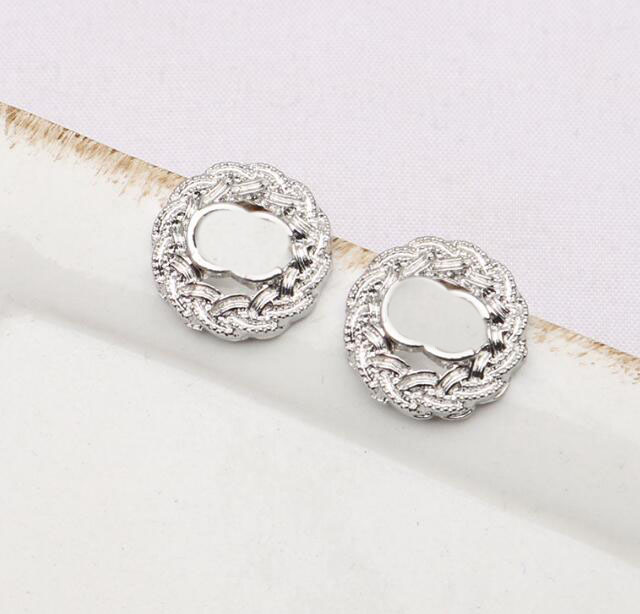 2style Simple 18K Gold Plated Luxury Brand Designers Double Letters Ear Stud 925 Silver Geometric Women Circle Crystal Rhinestone Pearl Earring Jewerlry
2style Simple 18K Gold Plated Luxury Brand Designers Double Letters Ear Stud 925 Silver Geometric Women Circle Crystal Rhinestone Pearl Earring Jewerlry