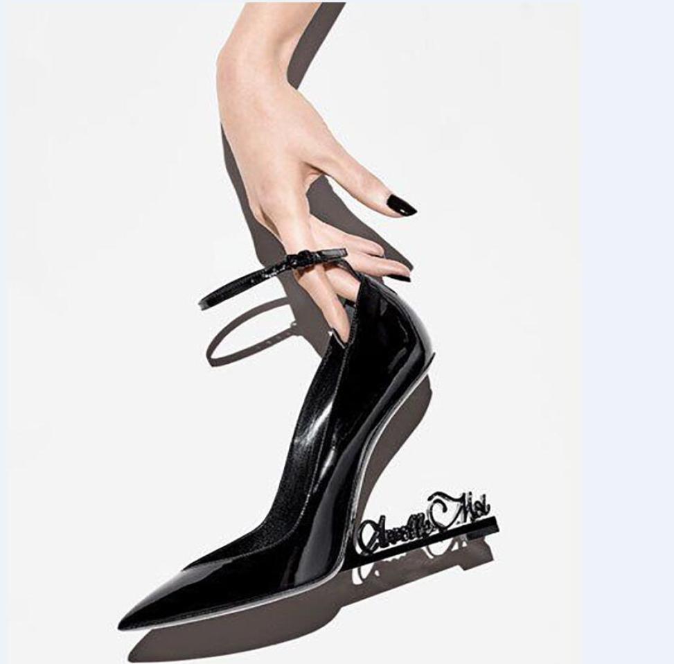 New With Box Sexy Shoes Woman Summer Buckle Strap Letters Joint Sandals Highheeled shoes Pointed Toe Fashion Single High Heels1785049, Rice white
New With Box Sexy Shoes Woman Summer Buckle Strap Letters Joint Sandals Highheeled shoes Pointed Toe Fashion Single High Heels1785049, Rice white