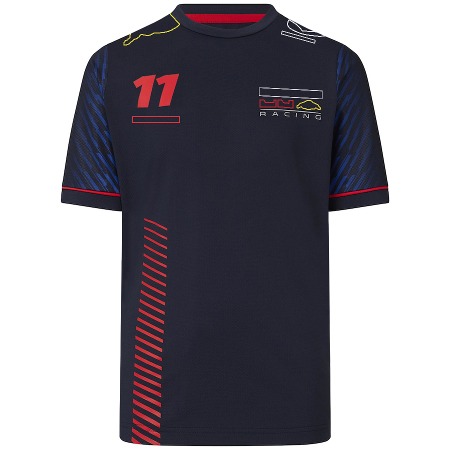 2023F1 Shirt Racing Polo shirt Team Formula One team suit coveralls lapel T-shirt free shipping