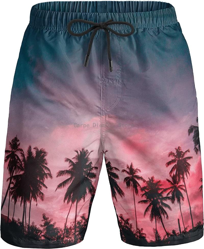 Men's Shorts Casual Summer Beach Quick Drying Mesh Lining Classic Print With Elastic Waist And PocketsMen's
Men's Shorts Casual Summer Beach Quick Drying Mesh Lining Classic Print With Elastic Waist And PocketsMen's