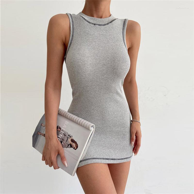 Casual Dresses Y2k Tank Dress 2000s Aesthetic Women Round Neck Patchwork Knitted Mini Ribbed Clothes Ladies Party 2023 Streetwear, As photo shows
Casual Dresses Y2k Tank Dress 2000s Aesthetic Women Round Neck Patchwork Knitted Mini Ribbed Clothes Ladies Party 2023 Streetwear, As photo shows