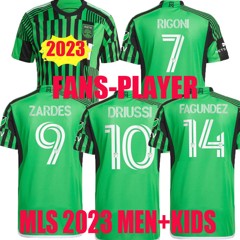 MLS 2023 2024 Austin FC soccer jersey home 23 24 Fagundez Rigoni Zardes Driussi PEREIRA GALLAGHER football shirts fans player version thailand quality men kids kit, Home+player version
MLS 2023 2024 Austin FC soccer jersey home 23 24 Fagundez Rigoni Zardes Driussi PEREIRA GALLAGHER football shirts fans player version thailand quality men kids kit, Home+player version