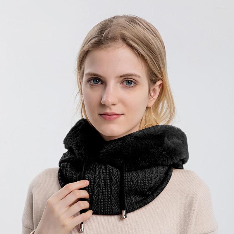 Bandanas Winter Fur Cap Windproof Knitted Neck Warmer Plush Warm Fluffy Beanies Hat Women For Outdoor Sports Camping Riding
Bandanas Winter Fur Cap Windproof Knitted Neck Warmer Plush Warm Fluffy Beanies Hat Women For Outdoor Sports Camping Riding