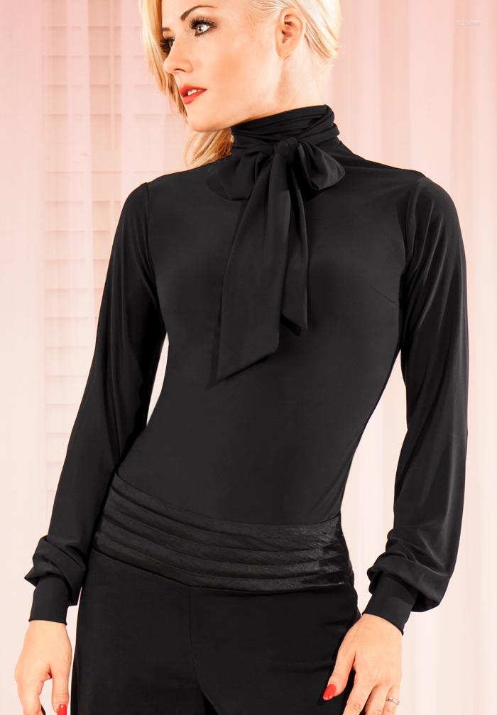 Stage Wear 2023 Lady Ballroom Dance Top Black Color Polyester For Modern/Jazz/Waltz Adult Practice Clothes Female Current Garment
Stage Wear 2023 Lady Ballroom Dance Top Black Color Polyester For Modern/Jazz/Waltz Adult Practice Clothes Female Current Garment