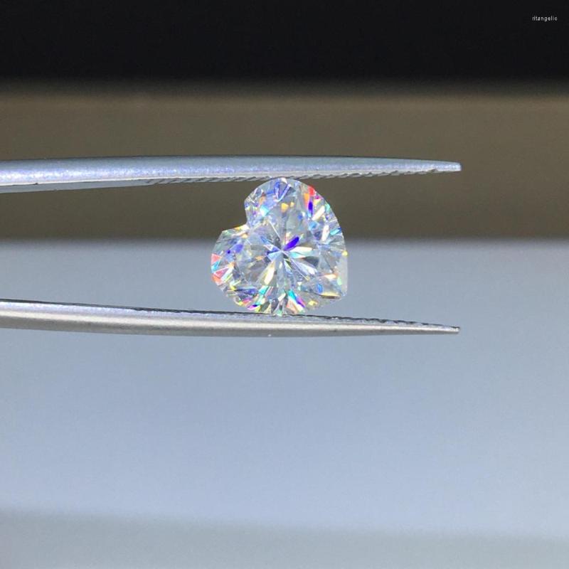 Loose Diamonds Inbeaut 2 Ct 8 8mm Pass Diamond Test Big Heart Moissanite VVS1 D Color Excellent Cut Engagement Wedding Stone
Loose Diamonds Inbeaut 2 Ct 8 8mm Pass Diamond Test Big Heart Moissanite VVS1 D Color Excellent Cut Engagement Wedding Stone