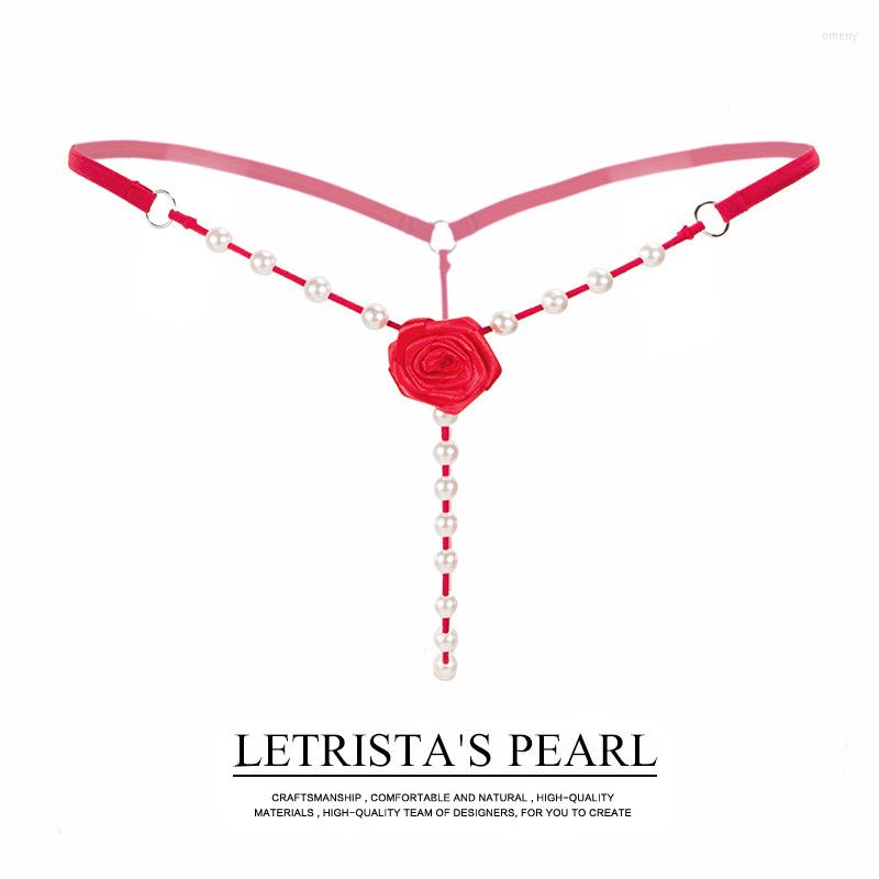 Women's Panties Sexy Pearl T G-string Panty Rose Underpants Women's Low Waist Open Gear Breathable Thongs T-back Underwear, Black
Women's Panties Sexy Pearl T G-string Panty Rose Underpants Women's Low Waist Open Gear Breathable Thongs T-back Underwear, Black