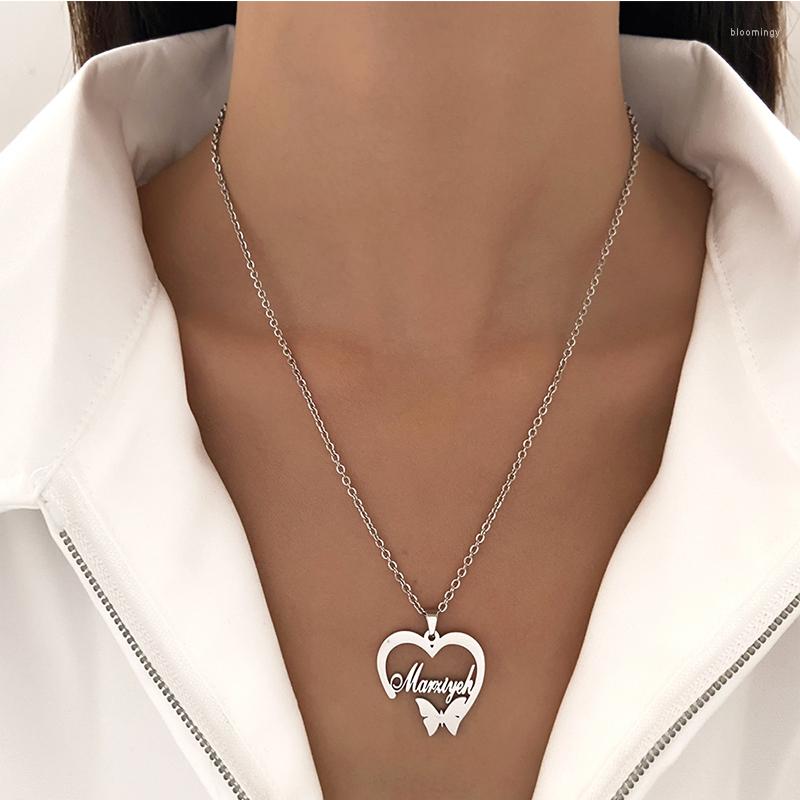 Chains English Letters Jewelry Wholesale Stainless Steel Cutting Hollow Heart Butterfly Ladies Trend Clavicle Chain Personality
Chains English Letters Jewelry Wholesale Stainless Steel Cutting Hollow Heart Butterfly Ladies Trend Clavicle Chain Personality