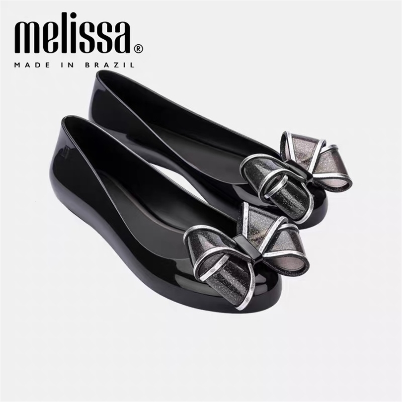 Slippers Brazil Melissa Summer Womens Jelly Shoes Ladies Big Bow Flat Single Adult Colormatching Beach 230316, Black
Slippers Brazil Melissa Summer Womens Jelly Shoes Ladies Big Bow Flat Single Adult Colormatching Beach 230316, Black