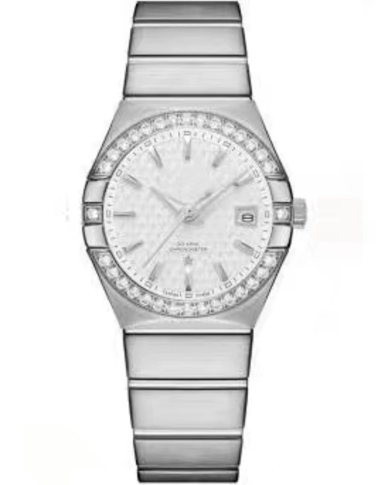Designer watches neutral mechanical watch silver diamond-encilled dial 38mm with 8500 super movement fully automatic wind-up waterproof luxury watch, White
Designer watches neutral mechanical watch silver diamond-encilled dial 38mm with 8500 super movement fully automatic wind-up waterproof luxury watch, White