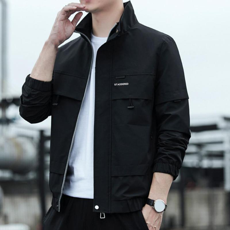 Men's Jackets 2023 Fashion Spring Men Jacket All Match Windproof Casual Coat, Blue
Men's Jackets 2023 Fashion Spring Men Jacket All Match Windproof Casual Coat, Blue