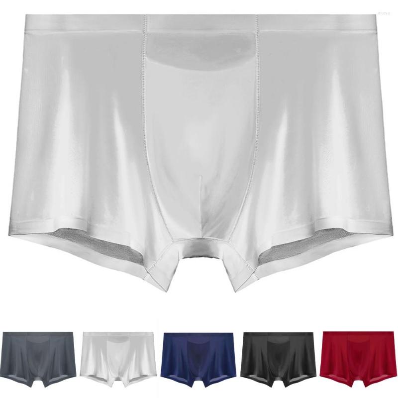 Underpants Men's Sexy Boxer Briefs Thin Section Breathable Mid-Waist Large Size Boxershort Soft Long Comfortable Underwear, Black
Underpants Men's Sexy Boxer Briefs Thin Section Breathable Mid-Waist Large Size Boxershort Soft Long Comfortable Underwear, Black