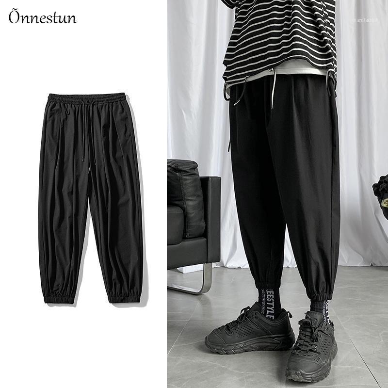 Men' Pants Onnestun Streetwear Arrivals Sport Hip Hop Joggers Classic Sweatpants Causal Solid Thin Summer Men1, Black
Men' Pants Onnestun Streetwear Arrivals Sport Hip Hop Joggers Classic Sweatpants Causal Solid Thin Summer Men1, Black