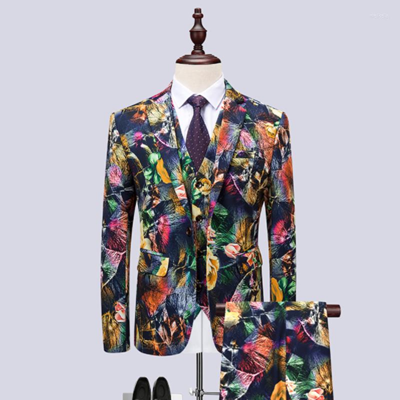 Men's Suits Host Show Costume Groom Handsome Party Dress Men's Business Suit Fashionable Men British European And American Style, 1859
Men's Suits Host Show Costume Groom Handsome Party Dress Men's Business Suit Fashionable Men British European And American Style, 1859