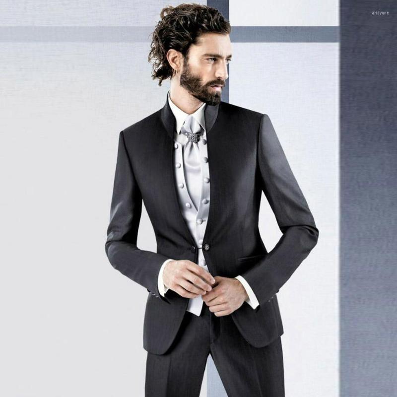 Men's Suits Arrival Wedding Men Pants Classic Tuxedo Groom Wear Slim Fit Terno Masculino Prom Blazer Costume Homme Mariage 3 Piece, Dark grey
Men's Suits Arrival Wedding Men Pants Classic Tuxedo Groom Wear Slim Fit Terno Masculino Prom Blazer Costume Homme Mariage 3 Piece, Dark grey