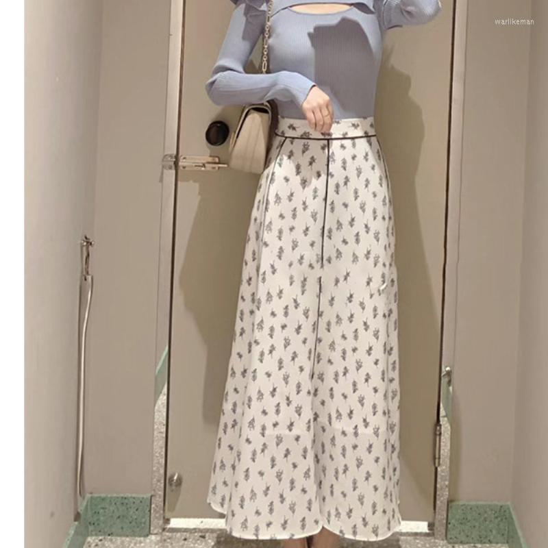 Skirts Neploe Japanese Temperament Fashion Long Women Mujer Faldas High-waisted Printed Chiffon Skirt 2023 Spring Elastic Fit Jupe, Black
Skirts Neploe Japanese Temperament Fashion Long Women Mujer Faldas High-waisted Printed Chiffon Skirt 2023 Spring Elastic Fit Jupe, Black