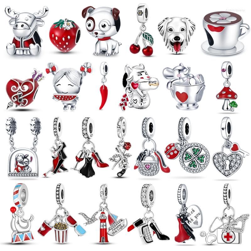 Loose Gemstones Lucky Red DIY Bead Charms Plata De Ley 925 Love Heart Hippo Luck Silver Color Pendants Fit 's Original Bracelet
Loose Gemstones Lucky Red DIY Bead Charms Plata De Ley 925 Love Heart Hippo Luck Silver Color Pendants Fit 's Original Bracelet