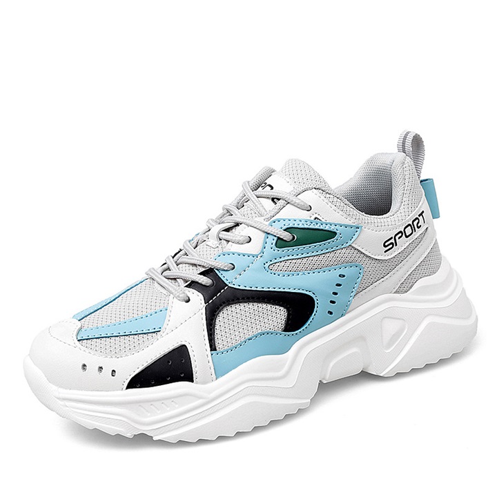 Casual shoes Spring new thick soles increase popular sports dad shoes Women's fashion versatile breathable single shoe soft soles 014
Casual shoes Spring new thick soles increase popular sports dad shoes Women's fashion versatile breathable single shoe soft soles 014