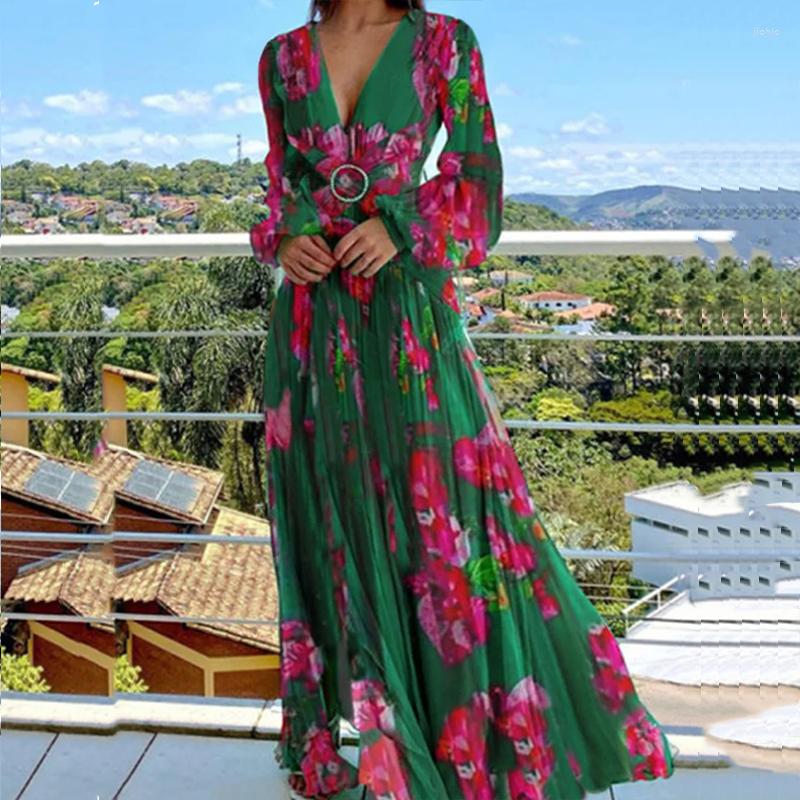 Casual Dresses 2023 Printed Chiffon Party Dress Women Sexy V-neck Split Boho Long Sleeve Crossover Belt Beach Cover Up, Blue
Casual Dresses 2023 Printed Chiffon Party Dress Women Sexy V-neck Split Boho Long Sleeve Crossover Belt Beach Cover Up, Blue