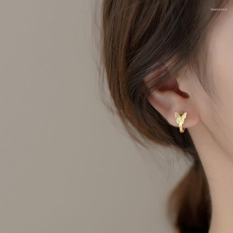 Hoop Earrings VENTFILLE Silver Color Butterfly For Women Girl Gift Japan Korea Fashion INS Sweet Jewelry Wholesale
Hoop Earrings VENTFILLE Silver Color Butterfly For Women Girl Gift Japan Korea Fashion INS Sweet Jewelry Wholesale