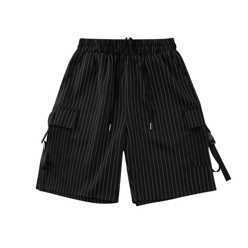 Men's Shorts Summer High Street Sports Striped Men Cargo Breathable Beggar Pants Tide Brand Casual, As shown
Men's Shorts Summer High Street Sports Striped Men Cargo Breathable Beggar Pants Tide Brand Casual, As shown