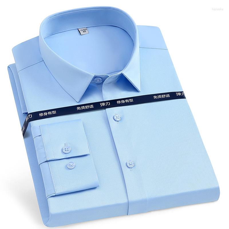 Men's Dress Shirts Men Long Sleeve No Trace Elasticity Soft Cozy Pocket-less Formal Business Non-iron Slim Fit Social Smart Work Shirt, 2128-3
Men's Dress Shirts Men Long Sleeve No Trace Elasticity Soft Cozy Pocket-less Formal Business Non-iron Slim Fit Social Smart Work Shirt, 2128-3