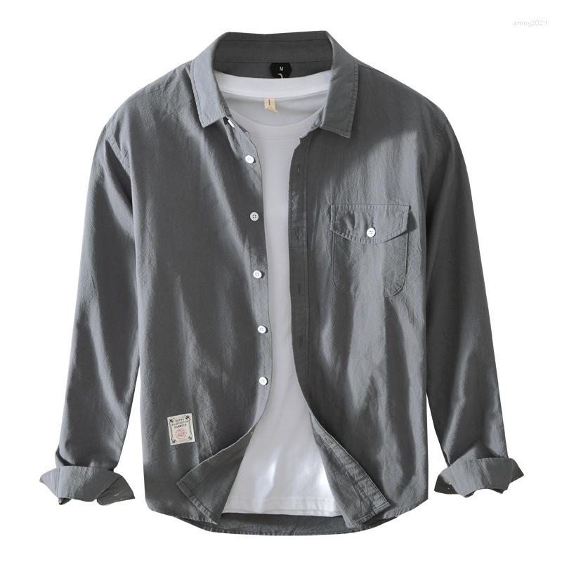 Men's Casual Shirts 2023 Autumn Men's Light Retro Shirt High Quality Cotton Soft And Comfortable Long Sleeve Male Classic Brand Clothes, Blue
Men's Casual Shirts 2023 Autumn Men's Light Retro Shirt High Quality Cotton Soft And Comfortable Long Sleeve Male Classic Brand Clothes, Blue