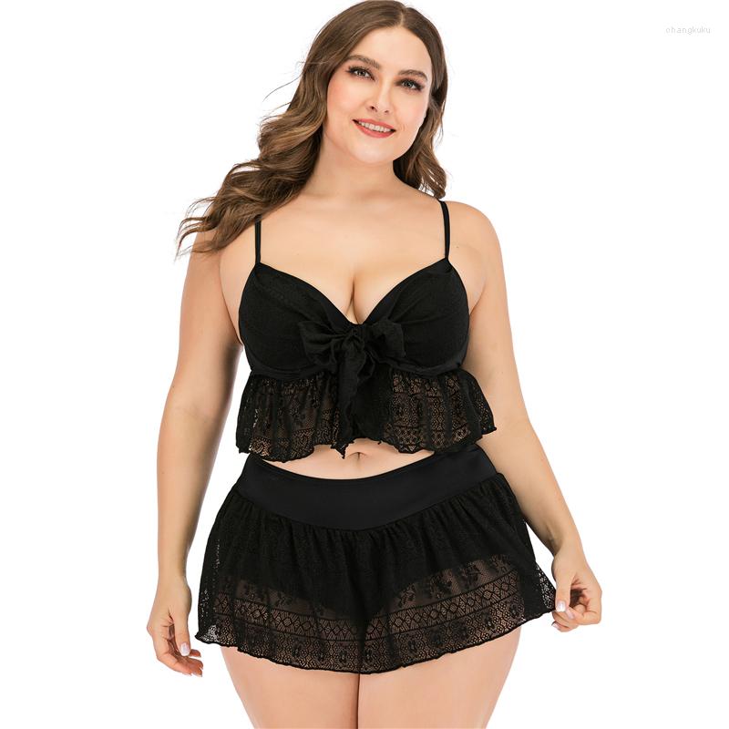 Women's Swimwear 2023 Sexy Black Lace Plus Size -5XL Two Pieces Women's Swimsuit Female Push Up Swimming Bathsuit Beachwear Large 4XL
Women's Swimwear 2023 Sexy Black Lace Plus Size -5XL Two Pieces Women's Swimsuit Female Push Up Swimming Bathsuit Beachwear Large 4XL