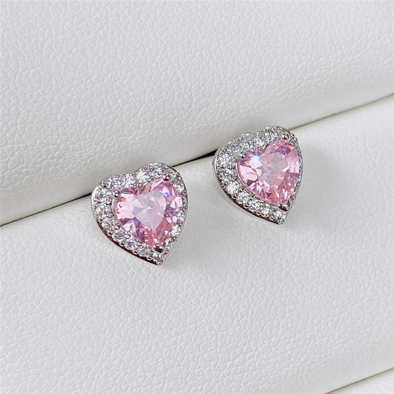 Stud Earrings ZHOUYANG Rainbow Earrigns For Women Korean Love Heart Colorful Zircon White Gold Color Ear Rings Sweet Gifts Jewerly KCE252
Stud Earrings ZHOUYANG Rainbow Earrigns For Women Korean Love Heart Colorful Zircon White Gold Color Ear Rings Sweet Gifts Jewerly KCE252