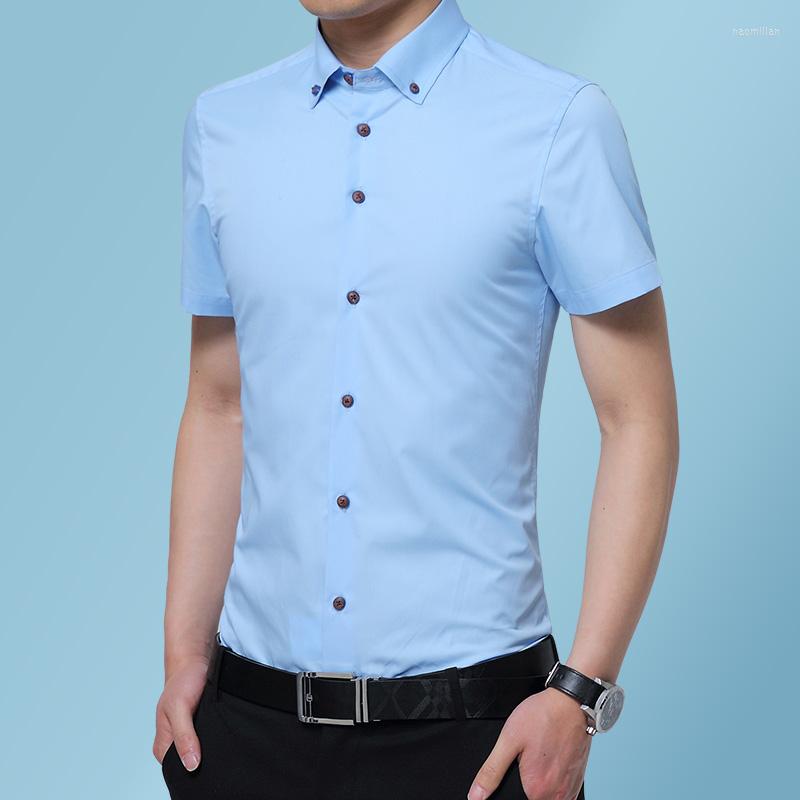 Men's Casual Shirts Men'S Solid Color Business Short-Sleeved Shirt Korean Classic Fashion All-Match Middle-Aged Slim Male Brand Tops, Light blue
Men's Casual Shirts Men'S Solid Color Business Short-Sleeved Shirt Korean Classic Fashion All-Match Middle-Aged Slim Male Brand Tops, Light blue