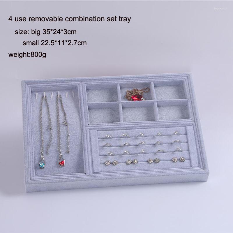 Jewelry Pouches Style 4 Use Tray Ring Display Organizer Gift Box Holder Necklace Earrings Storage Showcase Stand
Jewelry Pouches Style 4 Use Tray Ring Display Organizer Gift Box Holder Necklace Earrings Storage Showcase Stand
