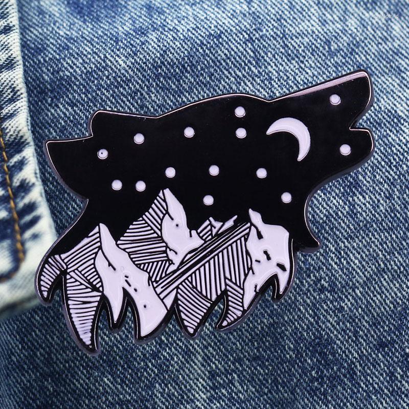 Brooches Mountain Wolf Landscape Exploration Cartoon Brooch Originality Lapel Badge Denim Jacket Backpack Pin Children Fashion Gifts
Brooches Mountain Wolf Landscape Exploration Cartoon Brooch Originality Lapel Badge Denim Jacket Backpack Pin Children Fashion Gifts