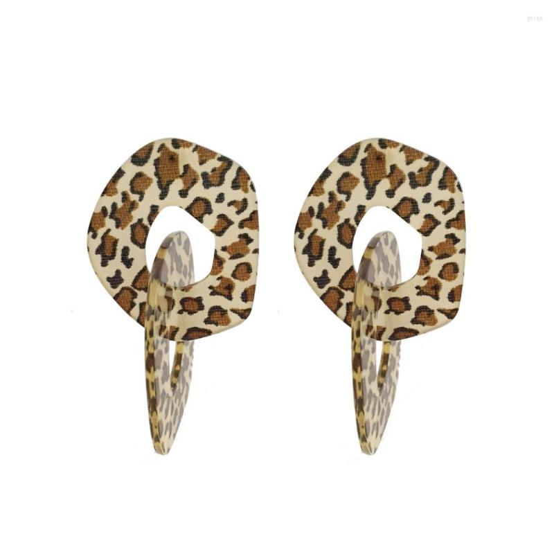 Stud Earrings 2023 Arrivals Feminist Leopard Printed Acrylic Circle Linked For Women Girl Sexy Bohemia Fashion Jewelry
Stud Earrings 2023 Arrivals Feminist Leopard Printed Acrylic Circle Linked For Women Girl Sexy Bohemia Fashion Jewelry