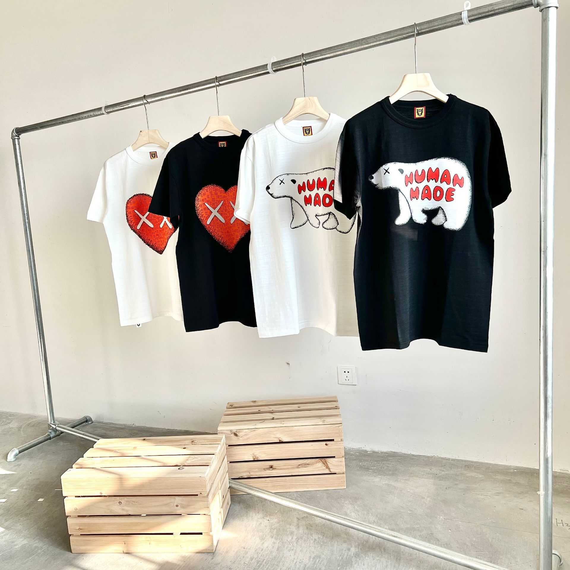 Men's T-Shirts Human Made T-shirt Men Women 1 1 Polar Bear Love T-shirt Human Made Top L230317, White
Men's T-Shirts Human Made T-shirt Men Women 1 1 Polar Bear Love T-shirt Human Made Top L230317, White