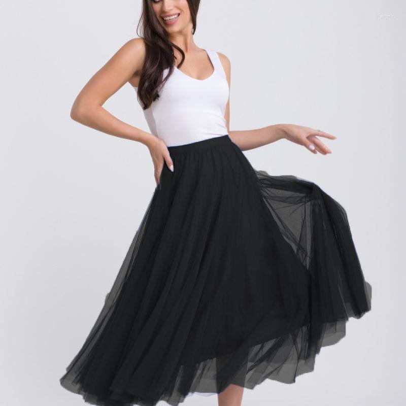 Skirts Pleated Skirt Net Gauze Female Fairy Mid-length 2023 Spring High Waist Swing Dance, Black
Skirts Pleated Skirt Net Gauze Female Fairy Mid-length 2023 Spring High Waist Swing Dance, Black
