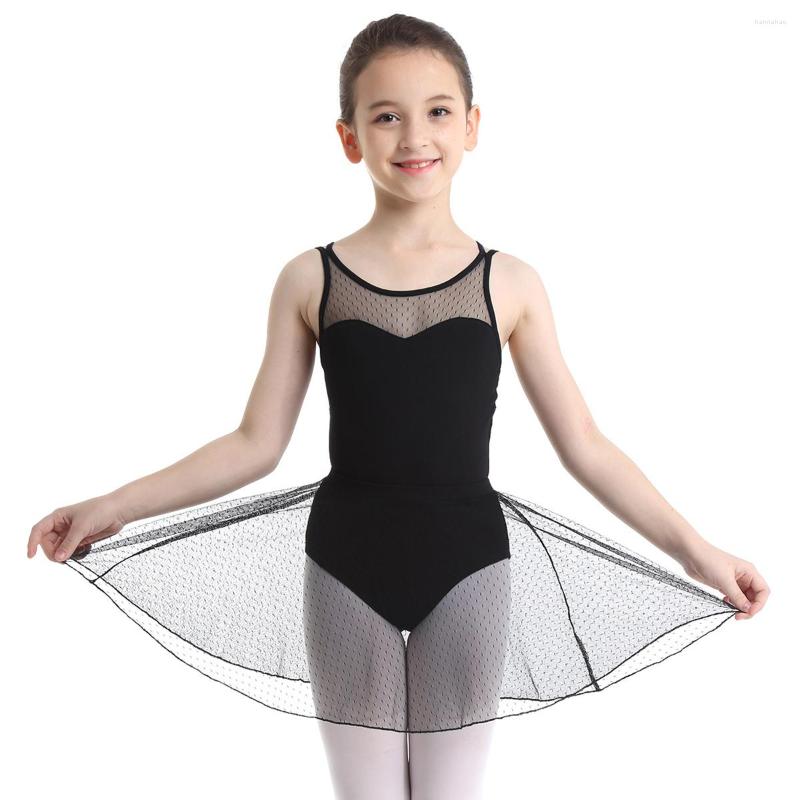 Stage Wear Kids Sleeveless Gymnastics Leotard With Mesh Skirt Girls Ballet Tutu Figure Skating Dress Performance Costume Dance, Black
Stage Wear Kids Sleeveless Gymnastics Leotard With Mesh Skirt Girls Ballet Tutu Figure Skating Dress Performance Costume Dance, Black
