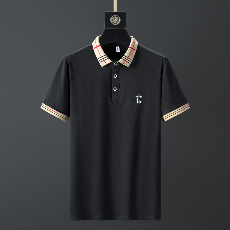 Men' Polos 100% Cotton Breathable Brand Polo Shirts Clothing Summer Tops Short Sleeve Casual Luxury Quality Fashion Clothes 230317, Black
Men' Polos 100% Cotton Breathable Brand Polo Shirts Clothing Summer Tops Short Sleeve Casual Luxury Quality Fashion Clothes 230317, Black