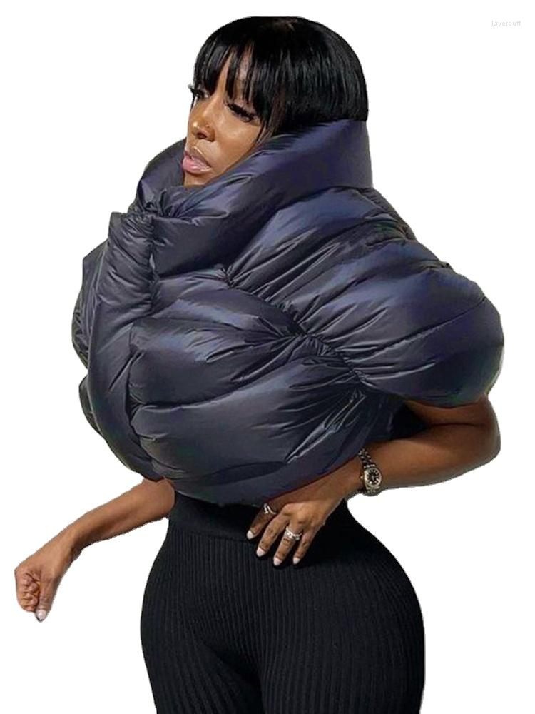Women' Trench Coats 2023 Winter Cotton-padded Puffer Jacket Women Irregular Sleeveless Terry Mock Neck Zipper Casual Streetwear Bread, Navy blue
Women' Trench Coats 2023 Winter Cotton-padded Puffer Jacket Women Irregular Sleeveless Terry Mock Neck Zipper Casual Streetwear Bread, Navy blue
