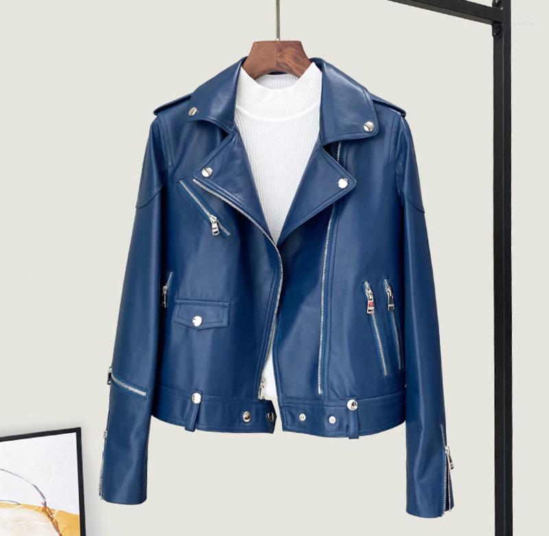 Women's Leather 2023 Genuine Jacket Women Spring Fall Motorcycle Sheepskin Coat Female Clothes 4xl Chaqueta Cuero Mujer, Black
Women's Leather 2023 Genuine Jacket Women Spring Fall Motorcycle Sheepskin Coat Female Clothes 4xl Chaqueta Cuero Mujer, Black